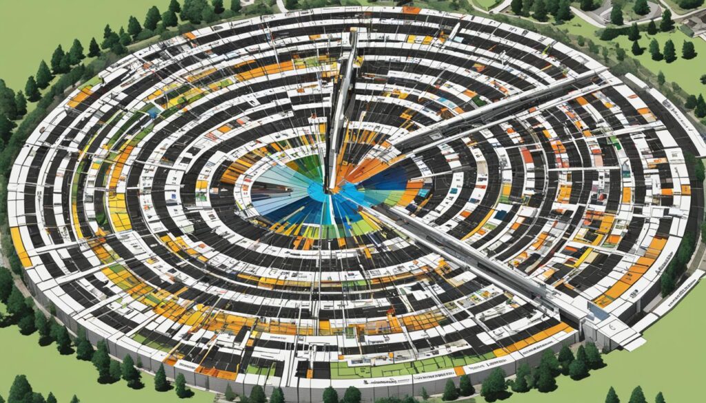 Centerport Variance Process and Radius Maps