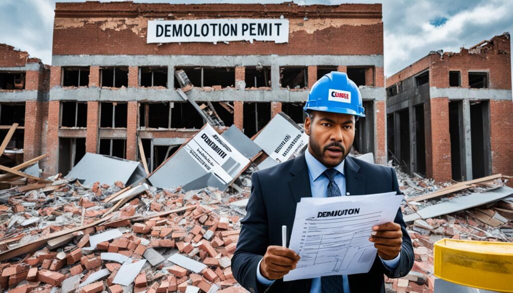 demolition permits in Amityville