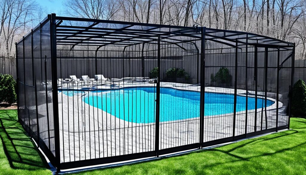 pool barrier enclosures